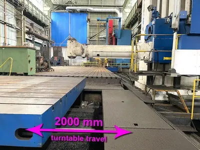USED GIDDINGS & LEWIS 6 AXES X: 24 000 - Y: 2133 - Z: 4572 MM CNC
