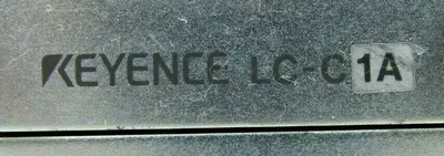 USED KEYENCE LC-2400A LASER DISPLACEMENT METER LC-C1A 329707C LC2400A
