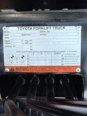 Used 2003 TOYOTA 42-6FGCU20 Misc Forklifts Wisconsin US | Forklifttrader.com #1553113