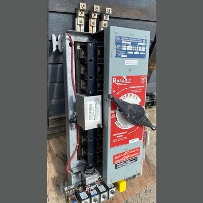 400 Amp Westinghouse Robonic Transfer Switch