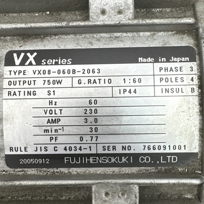 USED FUJI HENSOKUKI VX08-060B-2063