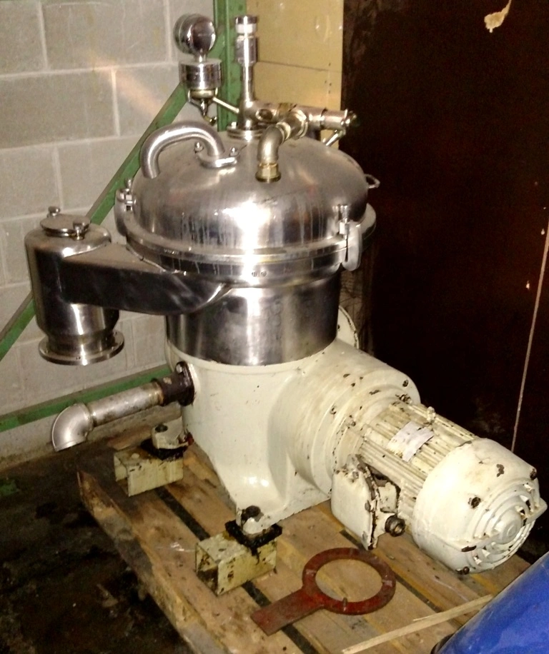 Westfalia SA 14-03-076 separator, 316SS.
