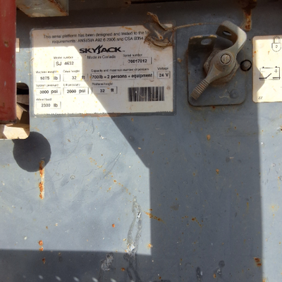 USED 2014 Skyjack SJ4632