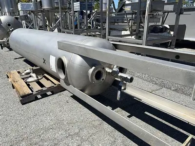 Tank, 190 Gallon, S/st, 55 PSI, DT/DB, Morfab #S744616