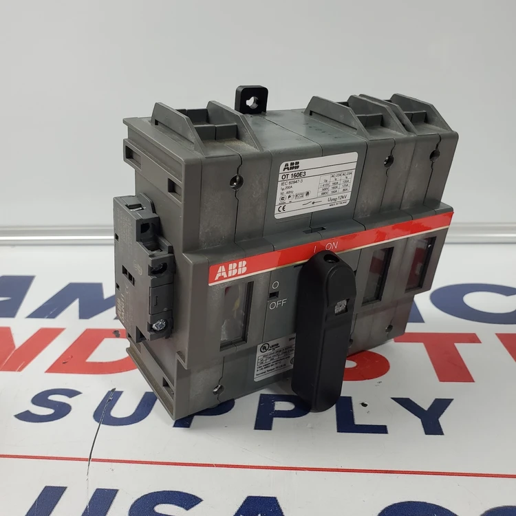 Used ABB OT 160E3 Disconnects California US | American Industrial Supply Co. #1566524