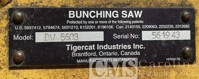USED 2013 TIGERCAT 720E FELLER BUNCH