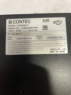 Contec FXR2000-G Wireless COM Converter Radio 5-30VDC -NIB
