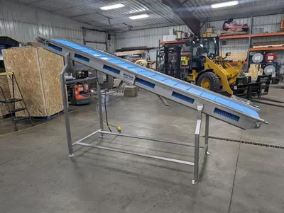 West Coast Cryogenic Services SS Decline Conveyor