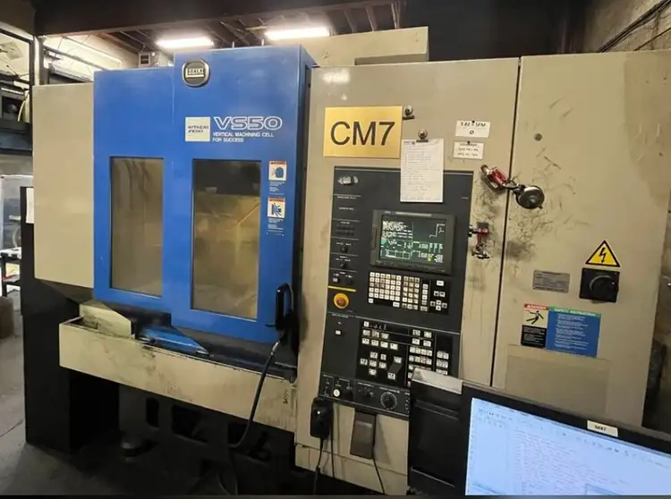 Used 2000 HITACHI SEIKI VS50 Vertical Machining Centers British Columbia CA | Lenmark #237604