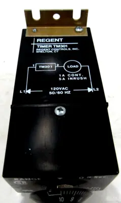 NEW REGENT CONTROLS TM301D0.5S DELAY, TIMER TM301 TM301D05S