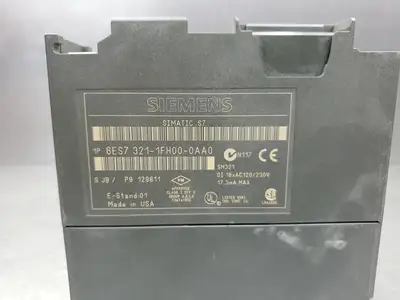 USED Siemens 6ES7321-1FH00-0AA0 Simatic S7 Digital Input Module