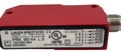 NEW LEUZE IPRK 95/44 L.3 PHOTOELECTRIC SENSOR IPRK9544 L3