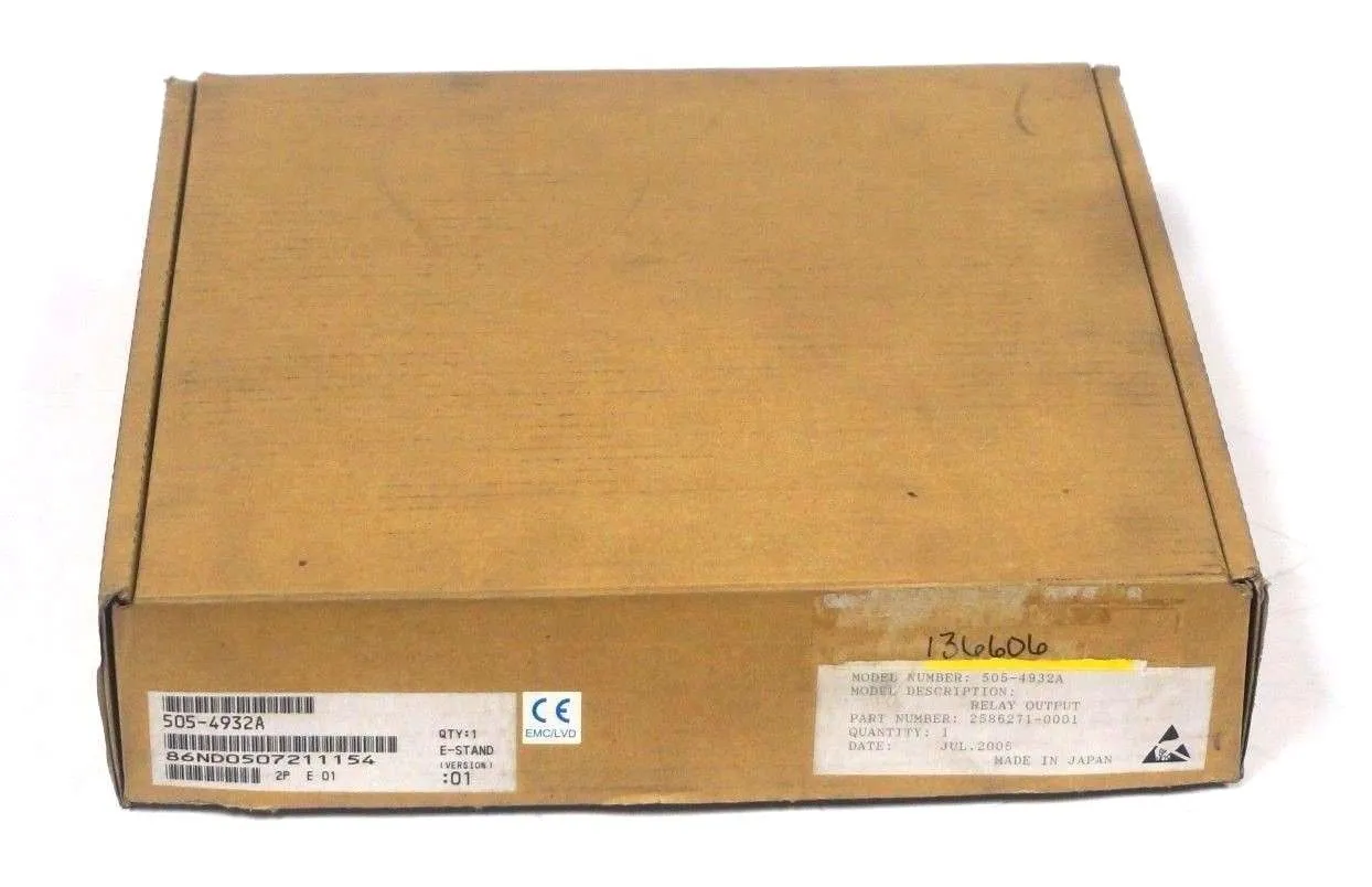 NEW SIEMENS 505-4932A OUTPUT MODULE 5054932A