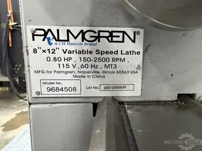 Used PALMGREN 9684508 Bench Top Mills Georgia US | The Equipment Hub #1323234