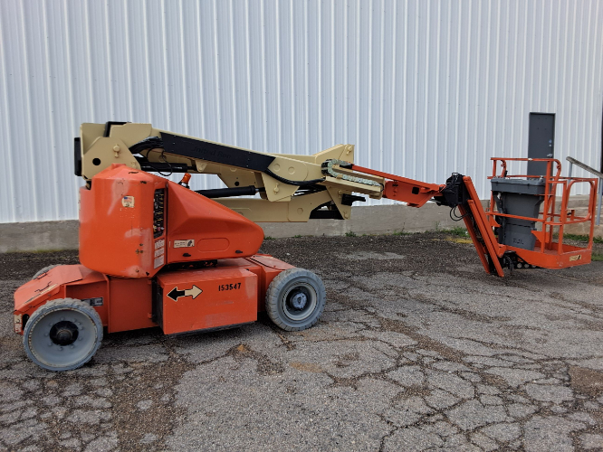 Used 2015 JLG E400AJPN Articulating Boom Lifts Texas US | Stack Equipment #1208757