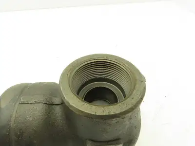 Bonney Forge Fig WL 11 Gate Valve 1-1/2" NPT 800lb Forged Steel Rising Stem
