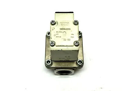 VXZ250JZ2CG | SMC  Pilot Operated 2 Port Solenoid Valve for Air - Used