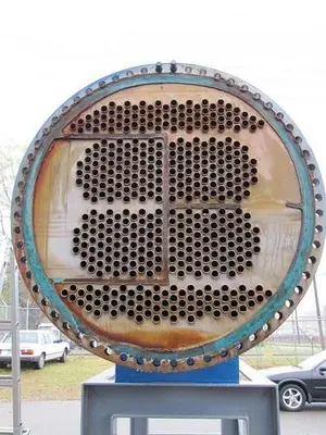 1360 Sq-Ft. T-316-L Shell & Tube Heat Exchanger