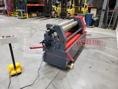 Akyapak ASM140-12/5.0 (4' x 1/4") 3 Roll Plate Bending Roll - NEW