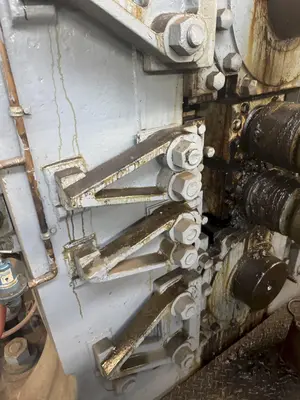 20" WIDE x 22" x 4-HI BLISS 100 HP POWERED ROLLING MILL: YOBRO #23828