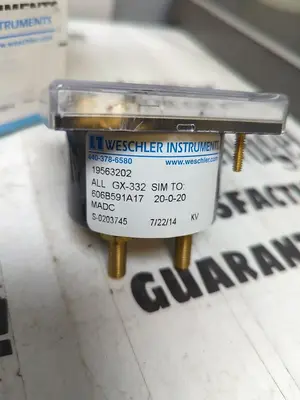 New | in-Stock WESCHLER 19563202 Meters - Misc | Surplus Asset Holdings #1206863