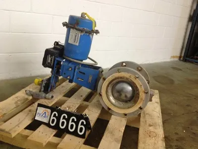 Neles Jamesbury 8"-150 V-Ball Control Valve