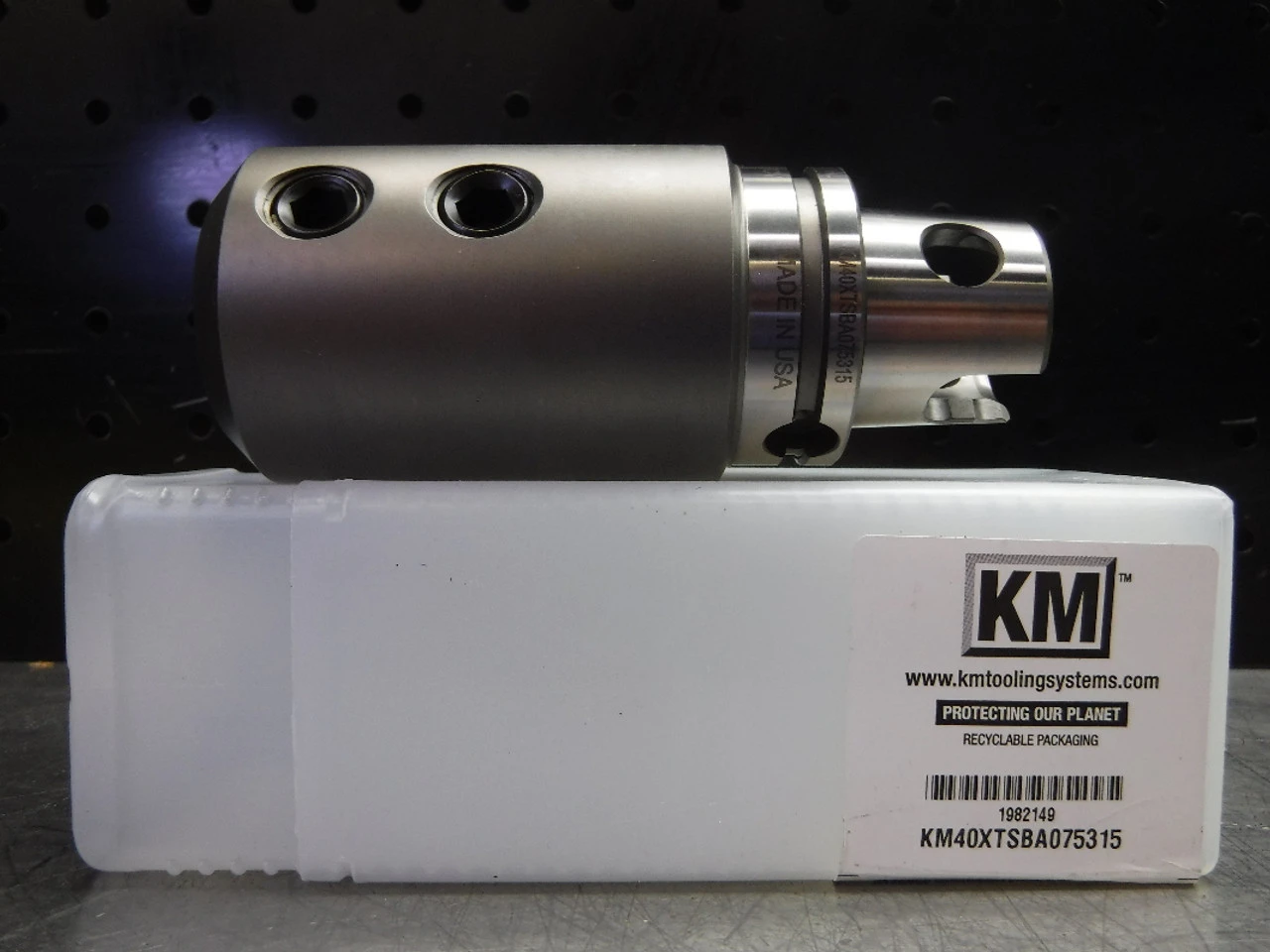 Kennametal KM40XTS 3/4" Boring Bar Adapter KM40XTSBA075315 (LOC1818C)