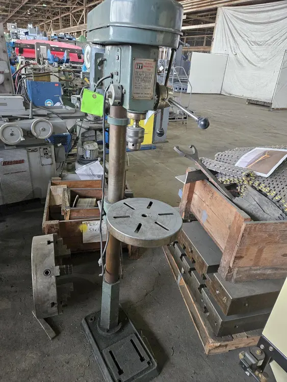 Used 1977 ITT 120F-IND Heavy Duty & Sensitive Single Spindle Drills Ohio US | G-2000, Inc. #1080208