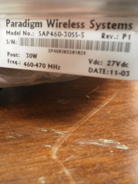 NEW PARADIGM SAP460-30SS-5