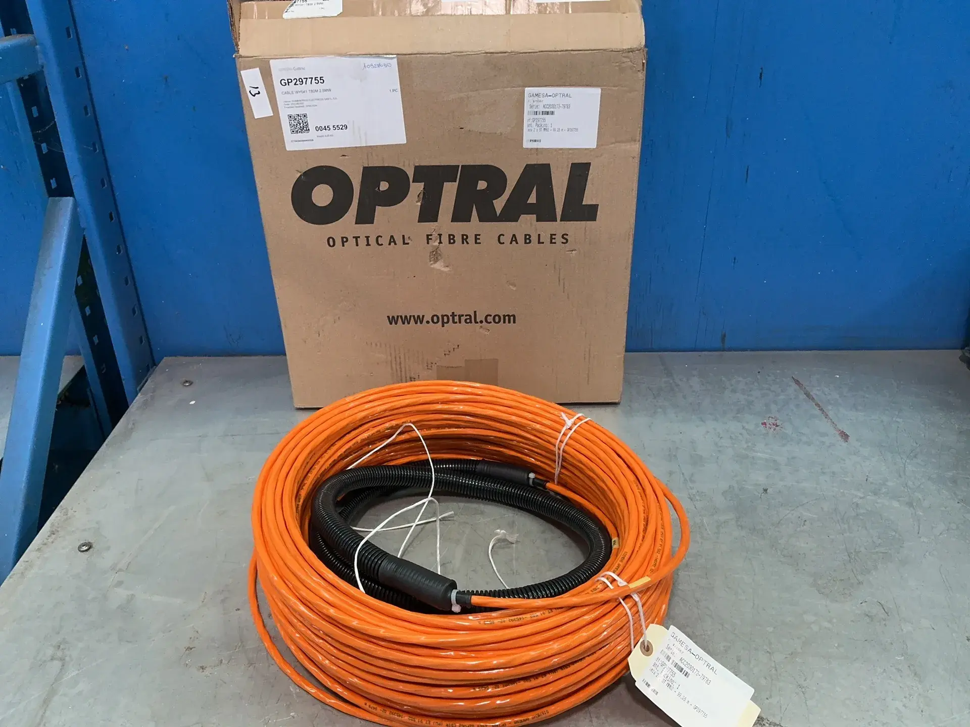 Used OPTRAL WY041 T80M 2.5MW Fiber Optics Ohio US | HGR 24 #1455444