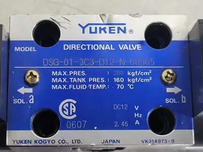 NEW YUKEN DSG-01-3C3-D12-N-60905
