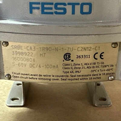 USED Festo SRBE-CA3-YR90-N-1-ZU-C2N12-C1