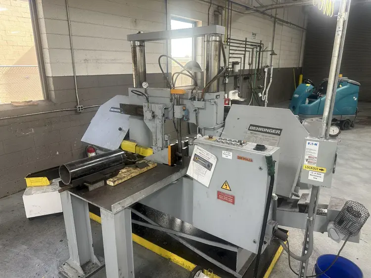 Used BEHRINGER HBP420A Horizontal Band Saws Ohio US | Yoder Brothers machinery 57 #163769