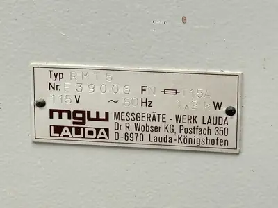 Used MGW Lauda RMT6 Baths / Circulators Michigan US | Maverick Industrial Sales #1489778