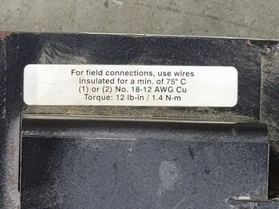 USED ALLEN-BRADLEY 1497FCSX3N
