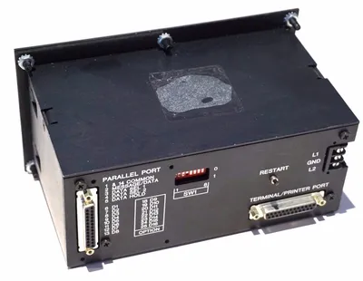 USED UTICOR TECHNOLOGY INC. 150-115N2L16EX PROGRAMMABLE MESSAGE DISPLAY 150115N2L16EX