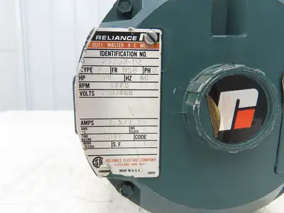Reliance 10205120-EZ Master XL Gearmotor 10:1 -173rpm 3/4Hp 230/460V 3PH R56