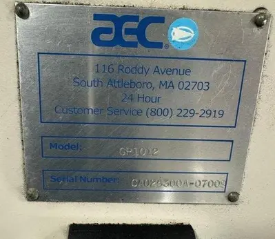 Used AEC GP1012 Granulators Massachusetts US | Absolute Machinery #1306981