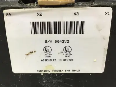 USED GENERAL ELECTRIC 9T58K2812