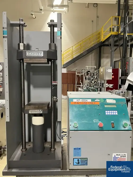 Used Carver 15 Ton Carver Platen Press, Model 3888.1DI0A00 Hydraulic Presses New York US | Federal Equipment Company #130415
