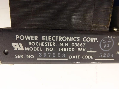 Used POWER ELECTRONICS _UNKNOWN_ AC/DC Power Supplies | OCO Industrial #1646284