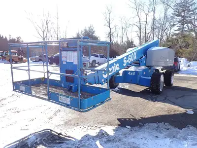 Used 2012 GENIE S60X Manlifts Massachusetts US | Brookside Equipment Sales #1421927