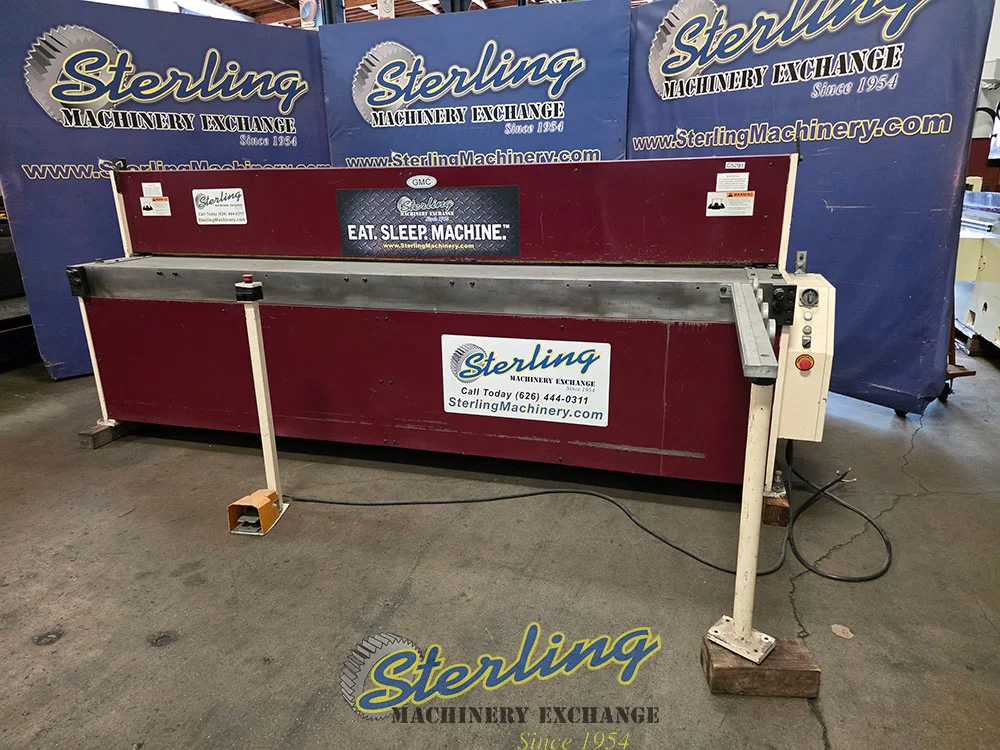Used GMC HS-1010MD Power Squaring Shears (Gauge) California US | Sterling Machinery Exchange #1467184