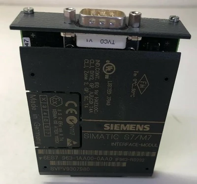USED Siemens 6ES7963-1AA00-0AA0