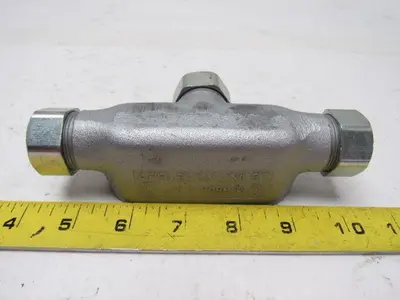 Appleton T50N-M Conduit Outlet Body, Rigid Conduit Malleable Iron 1/2" Lot of 5