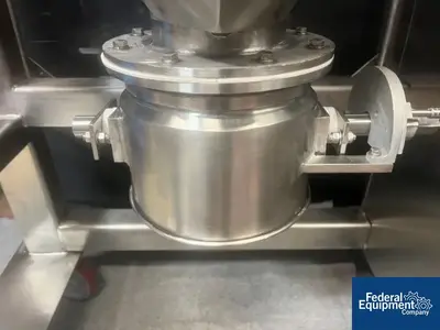 USED Gemco 2 CU FT Gemco Twin Shell Vacuum Dryer, 316 S/S