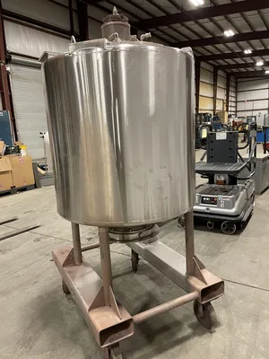ReadCo 10 ft³ Stainless CBM Containerized Batch Powder Blending/Mixing Tank