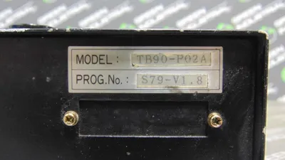WTC TB90-P02A Teaching Box Programming Pendant Prog. No. S79-V1.8 Used