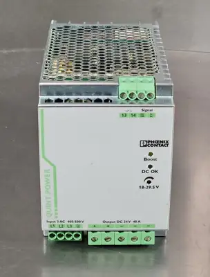 Phoenix Contact QUINT-PS/3AC/24DC/40 Power Supply. 4E-24