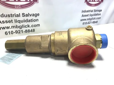 Apollo 511JHBZMX CC BRZ Body Brass Trim 2″ X 3″ Safety Relief Valve